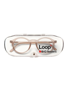 Lentes de lectura B+D circular unisex