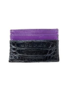 Tarjetero Sarosa de piel para hombre