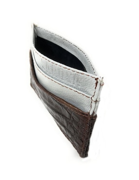 Tarjetero Sarosa de cuero Lux para hombre