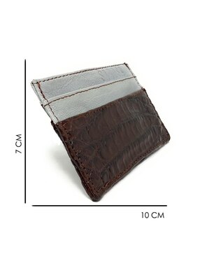 Tarjetero Sarosa de cuero Lux para hombre