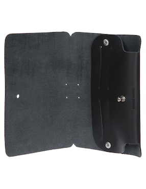 Tarjetero Dockers de piel para hombre