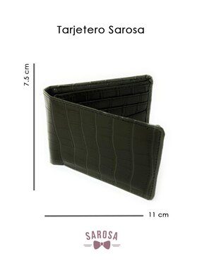 Tarjetero Sarosa unisex