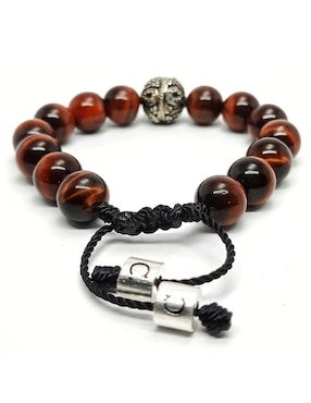 Pulsera Caos nabucco de plata acabado brillante