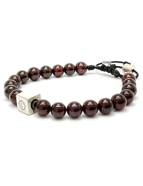 Pulsera Caos con acabado plata