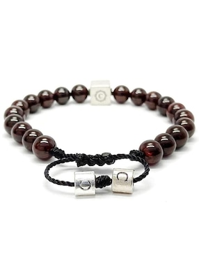Pulsera Caos con acabado plata