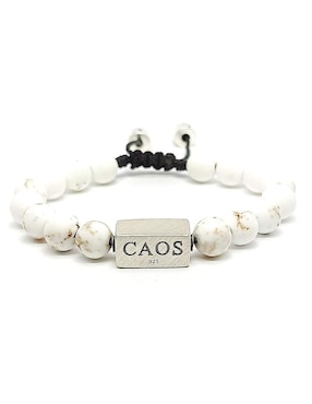 Pulsera Caos de plata