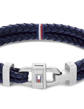 Pulsera Tommy Hilfiger de acero inoxidable con acabado texturizado