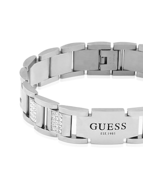 Pulsera Guess Frontiers con acabado brillante