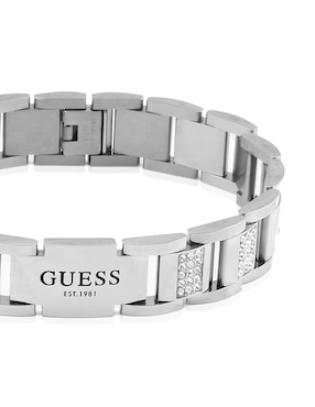 Pulsera Guess Frontiers con acabado brillante