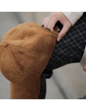Gorra visera curva hebilla casual Brunel