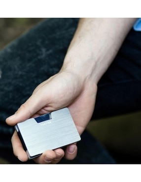 Tarjetero Fortier RFID Clásico para hombre