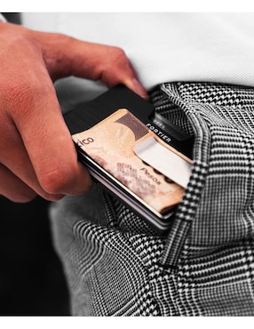 Tarjetero Fortier RFID Clásico para hombre