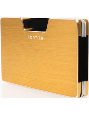 Tarjetero Fortier RFID Cepillado para hombre