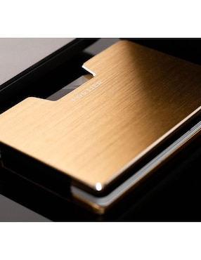 Tarjetero Fortier RFID Cepillado para hombre