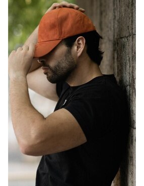 Gorra visera curva hebilla casual Brunel