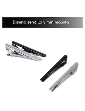 Pisacorbata de presión Vedicci de acero inoxidable