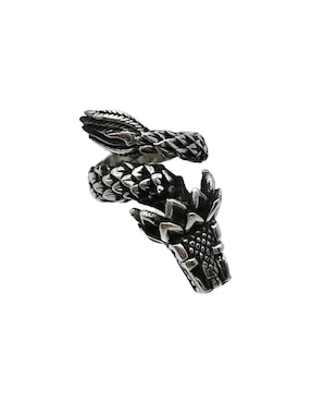 Anillo de serpiente Vadalú Plata Quetzalcóatl P925 de plata