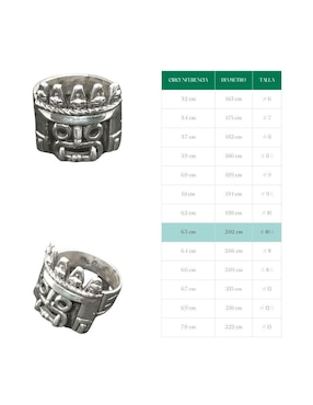 Anillo Vadalú Plata P 925 de plata pulido