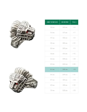 Anillo de serpiente Vadalú Plata Quetzalcóatl P 925 de plata brillante
