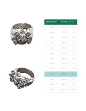 Anillo Vadalú Plata P 925 de plata pulido