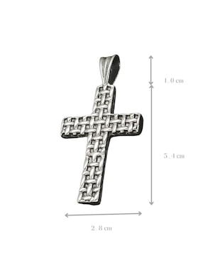 Dije de cruz Vadalú Plata de plata