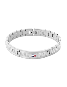 Brazalete Tommy Hilfiger Nelson H-Link con acabado pulido