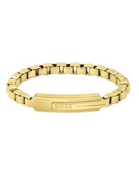 Brazalete HUGO BOSS De Acero Orlado Con Acabado Brillante