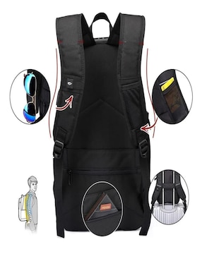 Mochila antirrobo Lab.G impermeable para hombre