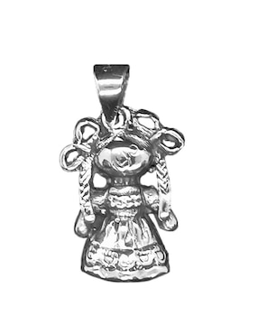 Dije de muñeco Vadalú Plata de plata