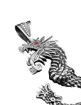 Dije de serpiente Vadalú Plata méxico de plata