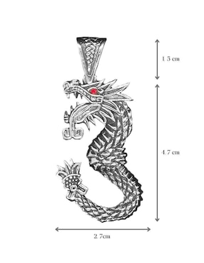 Dije de serpiente Vadalú Plata méxico de plata