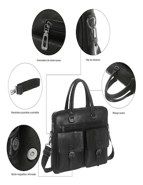Portafolio Lab.G de cuero para hombre