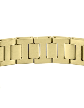 Pulsera Lacoste de acero inoxidable Metropole con acabado brillante