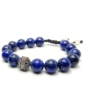 Pulsera Caos de plata Venation 12 con acabado brillante