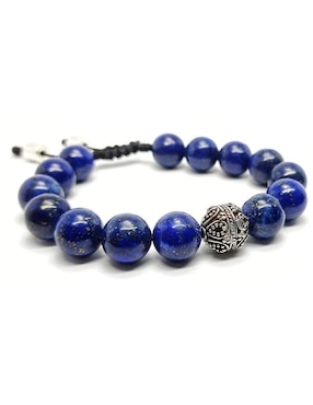 Pulsera Caos de plata Venation 12 con acabado brillante