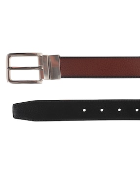 Cinturón Hickok de piel para hombre