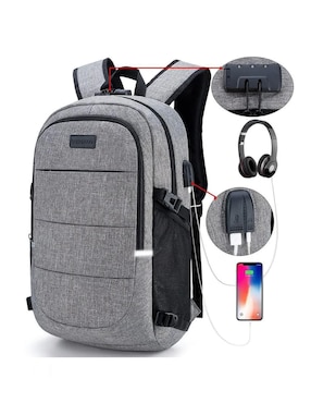 Mochila casual Genérica impermeable unisex