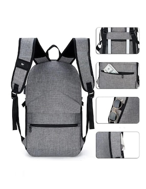 Mochila casual Genérica impermeable unisex