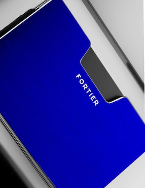 Tarjetero Fortier RFID Cepillado para hombre