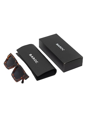 Lentes de sol Baroc Square Print unisex