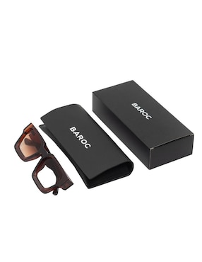 Lentes de sol Baroc Atemporal Square Tea unisex