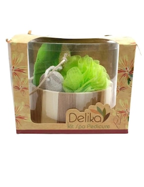 Set pedicure manual Comerzalia con 7 piezas