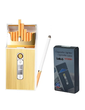 Cigarrera de acero inoxidable
