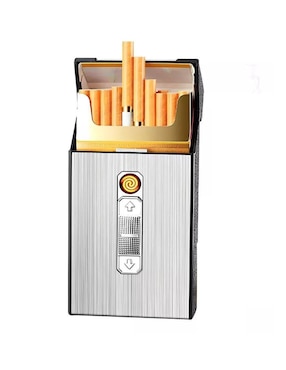 Cigarrera de acero inoxidable