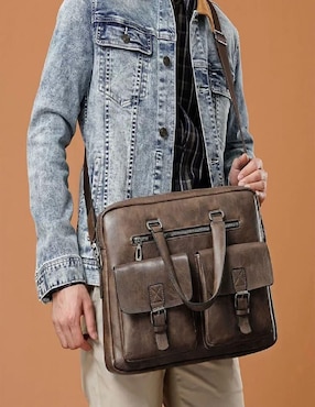 Portafolio Lab.G de piel para hombre