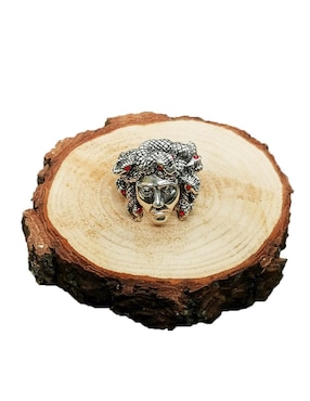 Anillo de medusa Vadalú Plata Mitologia P 925 de plata brillante