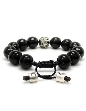 Pulsera Caos de plata Nabucco con acabado brillante