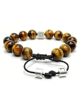 Pulsera Caos de plata Nabucco con acabado billante