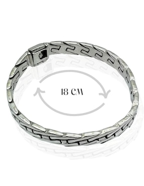 Pulsera Vadalú Plata con acabado brillante