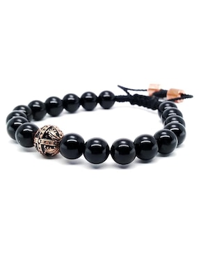 Pulsera Caos de plata Baalam con acabado baño de oro
